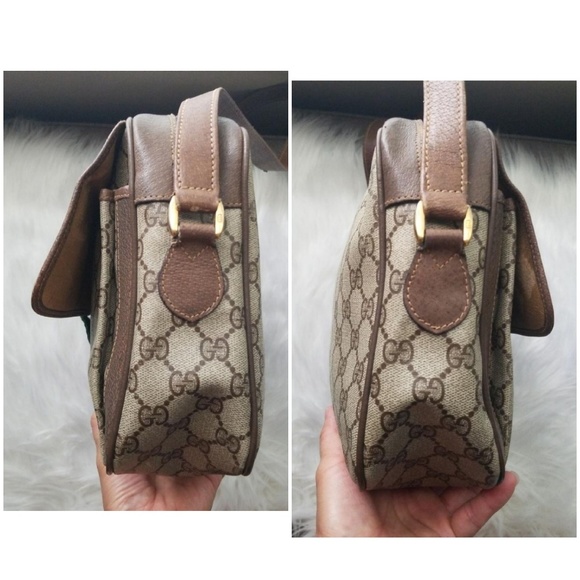 Authentic Vintage Gucci Messenger Shoulder Bag - Picture 7 of 8